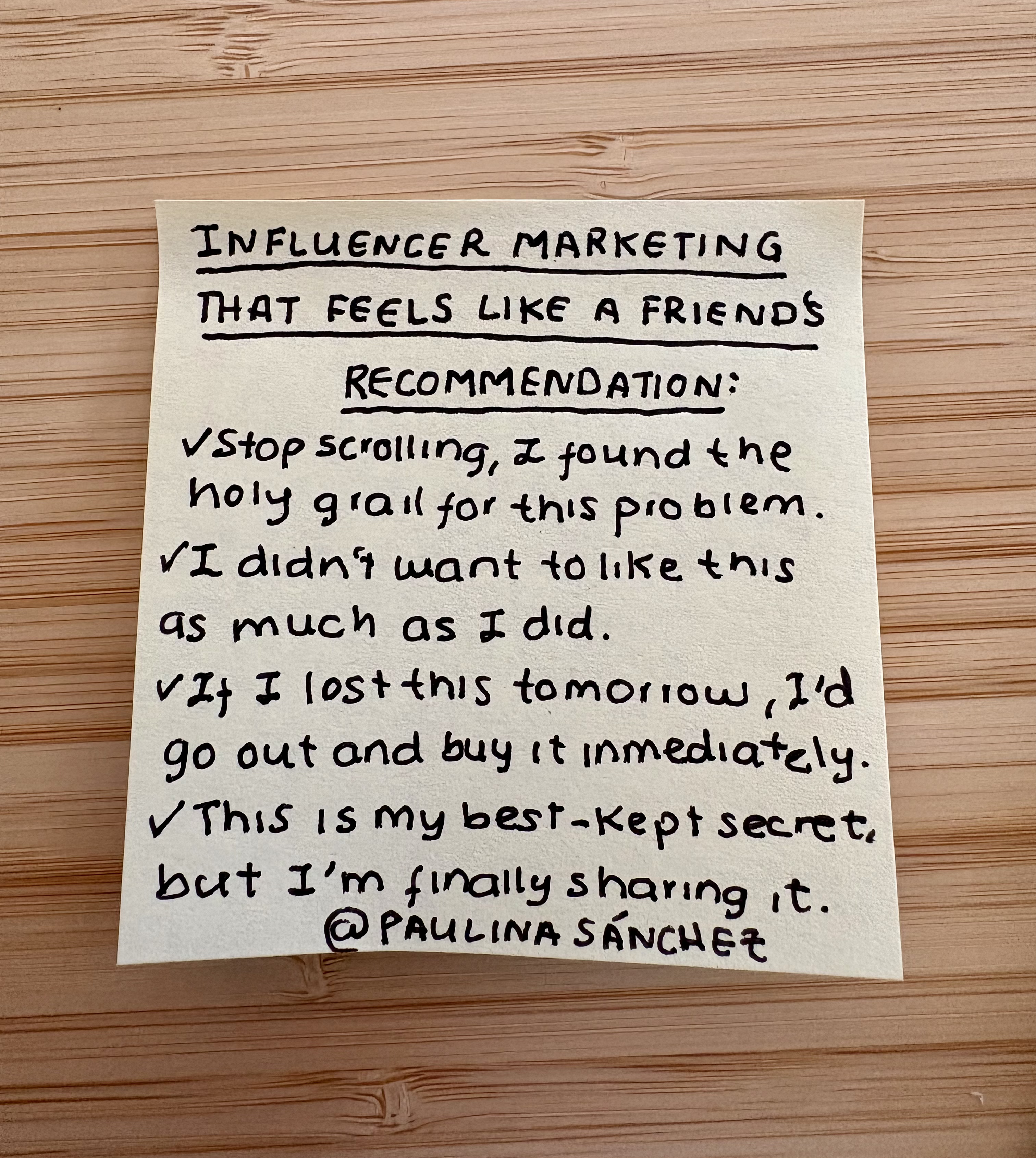 The Best Influencer Marketing Doesn't Sound Like Influencer Marketing