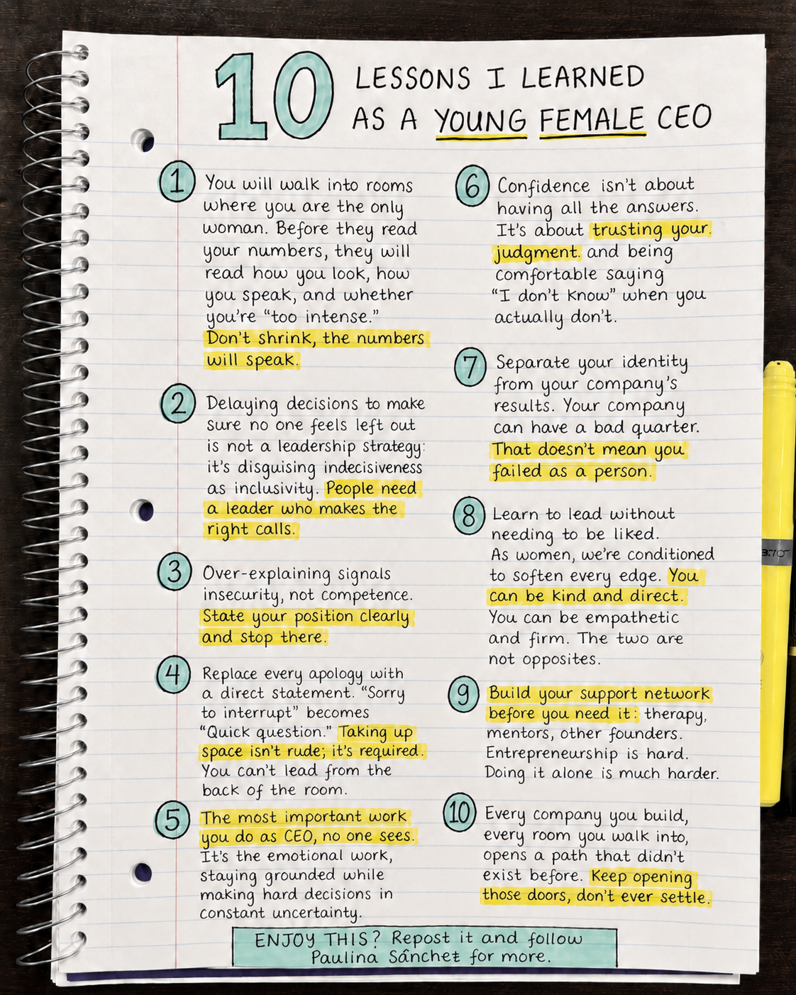 10 Lessons I Learned as a Young Female CEO